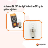 12V 12W Light Bulb On/Off Switch for Himalayan Salt Lamp Replacement Accessories - Side View