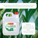 4L Multipurpose Cleaner Bosisto's Commercial Strength Concentrate Eucalyptus Oil - 45-Degree Angle