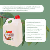4L Floor Cleaner Concentrate Bosistos Heavy Duty Surface Cleaning Eucalyptus Oil - Side View