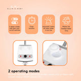 Facial Steamer Professional Ozone Face Sauna Spa Deep Skin Cleansing Hot Steam - Rear View