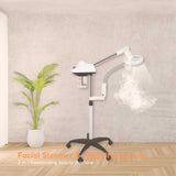 Facial Steamer and Magnifying Lamp 2in1 Beauty Machine Face Spa Magnifier Stand - Extra Image