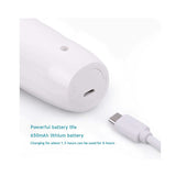 Electric Pet Nail Grinder for Dogs & Cats - Rechargeable Turbo Trimmer with LED Display & Whisper-Quiet Technology