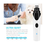 Pet Nail Grinder Dog Cat Electric Trimmer Rechargeable Clipper Claw Filer N8 - Extra Image