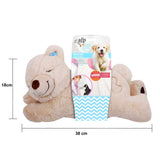 Puppy Warm Toy Bear Dog Heat Pack Comfort Plush Soft Toys Feeling Sleep Aid AFP - Top-Down View
