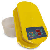 Electric 12 Egg Incubator + Accessories Hatching Eggs Chicken Quail Duck - Rear View