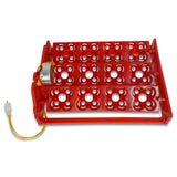 Rooster Farms Electric 12 Egg Incubator + Accessories Hatching Eggs Chicken Duck - Rear View