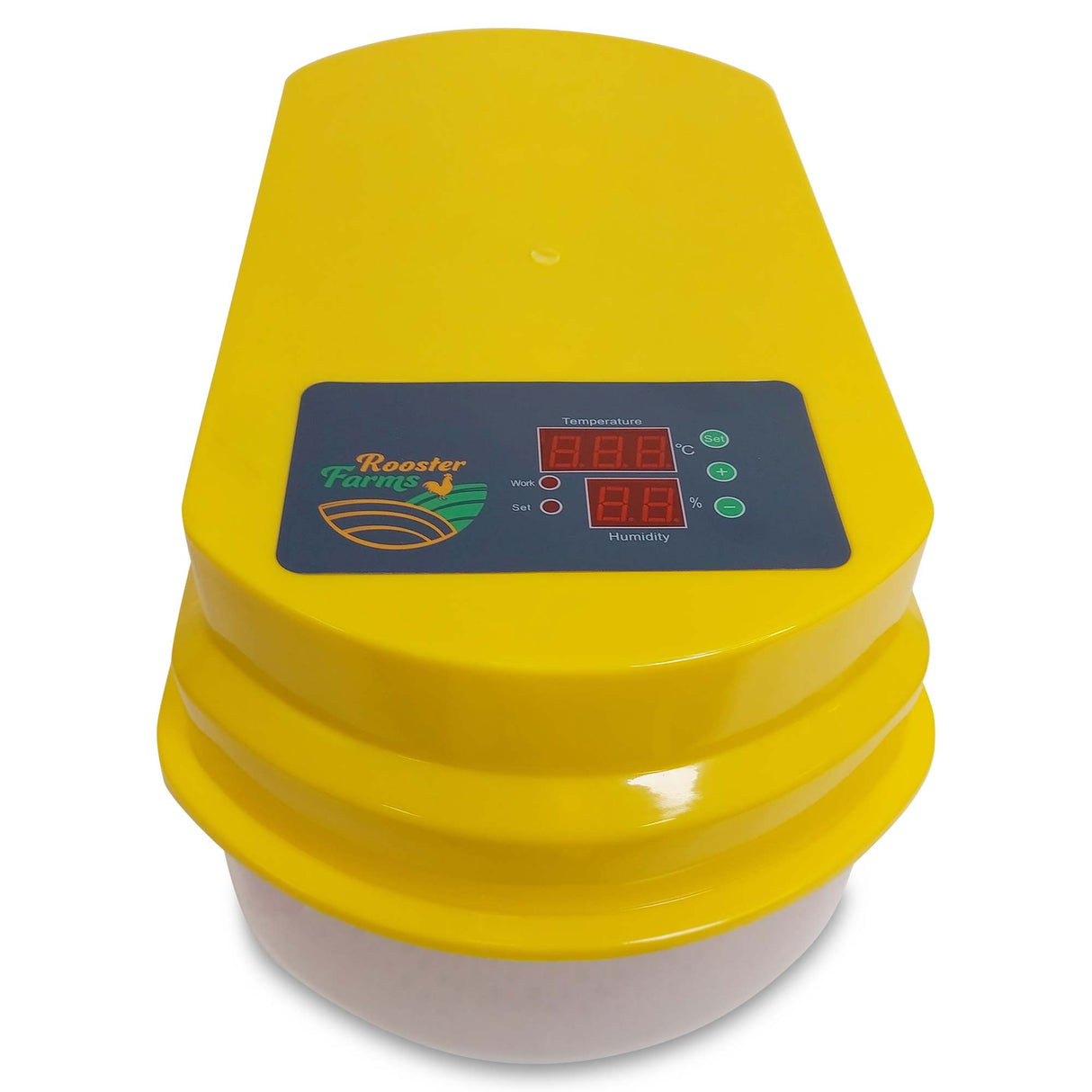 Rooster Farms Electric 15 Egg Incubator + Accessories for Chicken Quail Duck