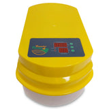 Rooster Farms Electric 15 Egg Incubator + Accessories for Chicken Quail Duck - 45-Degree Angle