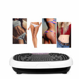 Pink Mini Vibration Platform - Magnet Therapy Vibrating Machine Exercise Plate - Low Angle
