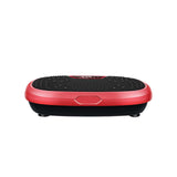 Red Mini Vibration Platform Magnet Therapy Vibrating Machine Exercise Plate - Front View