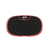 Red Mini Vibration Platform Magnet Therapy Vibrating Machine Exercise Plate - Side View