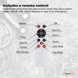 Social Hike Gold Mini Vibration Plate - Vibrating Exercise Machine Platform
