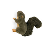 Dog Plush Toy - Squirrel Squeaky Interactive Small Life Like Pet Puppy Play - Side View