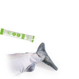 Jittering Sardine Cat Toy Flopping Dancing Fish + Catnip Silvervine Electric USB - 45-Degree Angle