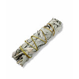 4x Californian White Sage Smudge Sticks - Large 18-20cm Incense Cleansing Bundle - Side View