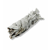 6x Californian White Sage Smudge Sticks Medium 13-15cm Incense Cleansing Bundle - Side View