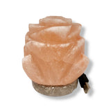 USB Colour Changing Salt Himalayan Lamp - Flower Shape Pink Rock LED Light - Extra Image