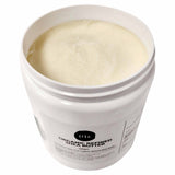 400g Refined Shea Butter Jar - Organic Pure African Karite Moisturiser - Top-Down View