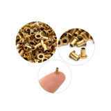 1000 Bee Frame Eyelets Brass Fittings Bee Hive Beehive Beekeeping Beekeeper Tool - Top-Down View