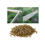 1000 Bee Frame Eyelets Brass Fittings Bee Hive Beehive Beekeeping Beekeeper Tool - 45-Degree Angle