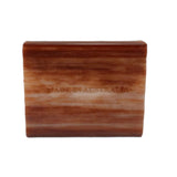 4x 100g Plant Oil Soap Patchouli Scent Pure Natural Vegetable Base Bar Australia - Front View