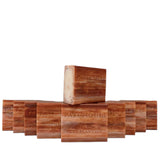 4x 100g Plant Oil Soap Patchouli Scent Pure Natural Vegetable Base Bar Australia - 45-Degree Angle