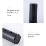 Electric Wine Bottle Opener Tool Automatic - Cordless Corkscrew - Foil Cutter - Low Angle