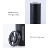 Electric Wine Bottle Opener Tool Automatic - Cordless Corkscrew - Foil Cutter - Extra Image