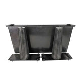 6.5L Bee Frame Deep Feeder Plastic Water Sugar Syrup Feeding Ladder Beekeeping - Rear View