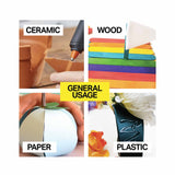 40w Hot Glue Gun Handy Hardware SAA RCM Craft Adhesive 2x 11mmx100mm Sticks - 45-Degree Angle