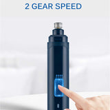 LED Light Pet Nail Grinder Dog Cat Electric Trimmer 2 Speed Rechargeable Filer - Extra Image