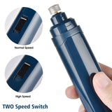 LED Light Pet Nail Grinder Dog Cat Electric Trimmer 2 Speed Rechargeable Filer - Extra Image