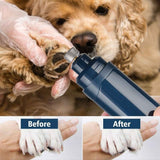 LED Light Pet Nail Grinder Dog Cat Electric Trimmer 2 Speed Rechargeable Filer - Extra Image