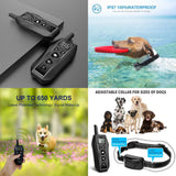 Dog Bark Collar - 2x 600m Range Receivers Vibration IPX7 Waterproof Training Aid - Extra Image