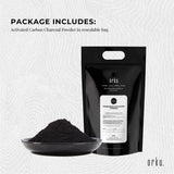 Orku Bulk 10Kg Granular Activated Carbon GAC Coconut Shell Charcoal Filtration - Top-Down View