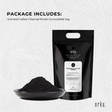Bulk 10Kg Granular Activated Carbon GAC Coconut Shell Charcoal - Water Filtering - Top-Down View