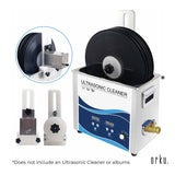 Vinyl Record Cleaning Stand Drying Rack For Ultrasonic Cleaner LP Disc Bracket - Front View