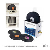 Vinyl Record Cleaning Stand Drying Rack For Ultrasonic Cleaner LP Disc Bracket - 45-Degree Angle