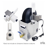 Vinyl Record Cleaning Stand Drying Rack For Ultrasonic Cleaner LP Disc Bracket - Close-Up Angle
