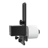 Alloy Vinyl Record Ultrasonic Cleaning Bracket with Drying Rack for Effective Record Care - Side View