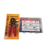 1300 Pcs Bootlace Crimping Ferrule Tool Set Copper Wire Crimper Terminal Plier - Front View