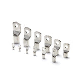240-Piece Premium Copper Ring Terminal Connectors for Electrical Applications - Front View