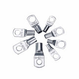 240-Piece Premium Copper Ring Terminal Connectors for Electrical Applications - Side View