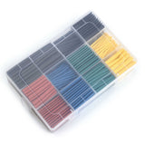 Comprehensive 530-Piece Heat Shrink Tubing Set for Electrical Insulation and Protection - 45-Degree Angle