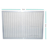 10x Frame Queen Bee Excluder For 8 Frame - Plastic 51x36cm Grill Trapper - Front View