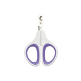 Pet Nail Clipper Dog Cat Claw Cutter Rounded Scissors Small Grooming Tool - Front View