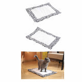 Cat Cozy Pad Heating Mat Self Warming Bed Pet Cushion Anti Slip Base 55 x 40cm - 45-Degree Angle