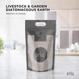 Orku 20Kg Fossil Shell Flour - Livestock Garden Diatomaceous Earth Bulk - Side View