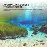 Orku 5Kg Fossil Shell Flour - Livestock Garden Pet Diatomaceous Earth - 45-Degree Angle