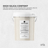 Orku 700g Fossil Shell Flour Tub - Livestock Garden Diatomaceous Earth - Top-Down View